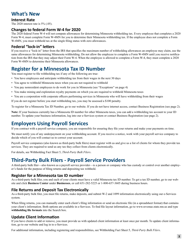 Minnesota Income Tax Withholding - Minnesota, Page 3