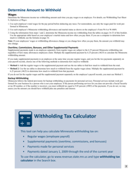 Minnesota Income Tax Withholding - Minnesota, Page 7