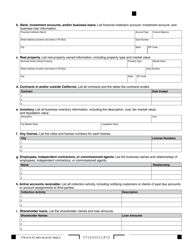 Form FTB3715 PC Domestic Corporation Request for Voluntary Administrative Dissolution - California, Page 2