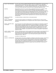 AFTO Form 43 USAF Technical Order Distribution Office (Todo) Assignment or Change Request, Page 5