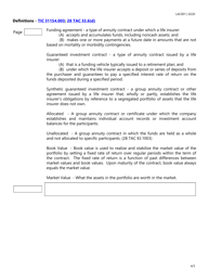 Form LAC001 Group Annuities Checklist - Texas, Page 4