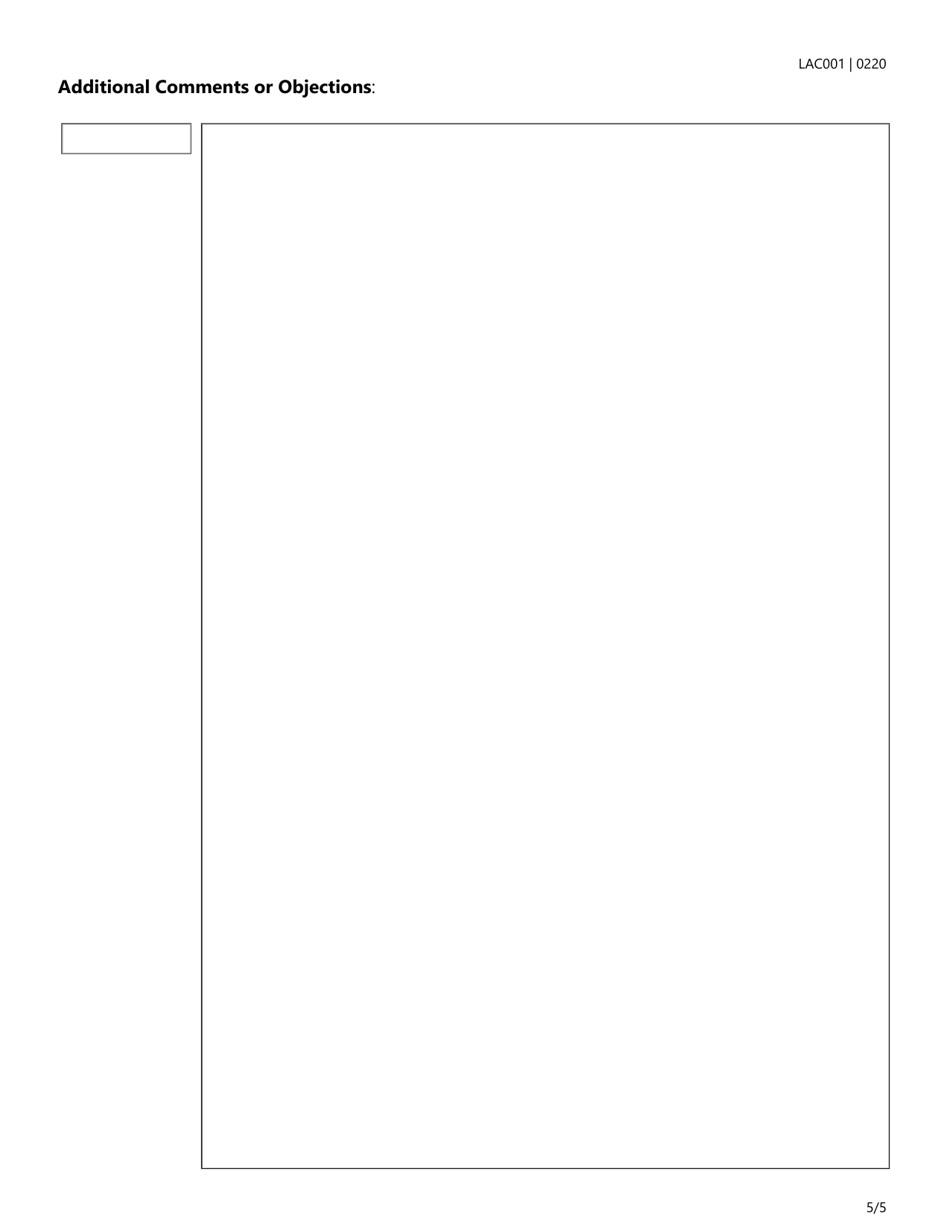 Form LAC001 Group Annuities Checklist - Texas, Page 5