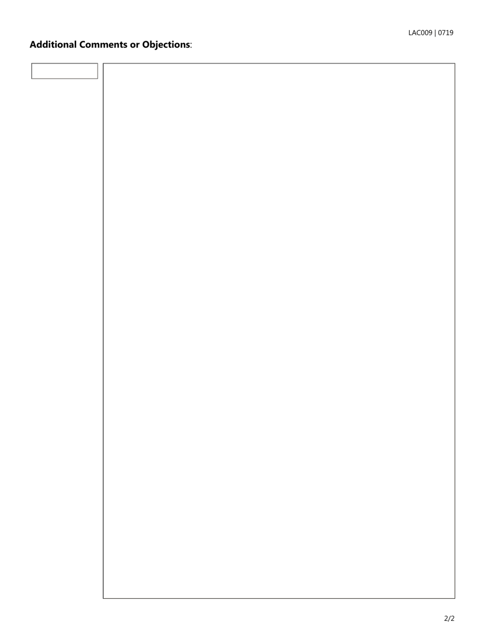 Form LAC009 Corporate Owned Life Insurance Checklist - Texas, Page 2