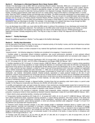 DEQ-WATER Form SWGP-VAR-05-RS General Permit for Stormwater Discharges Associated With Industrial Activity (Var05) Registration Statement - Virginia, Page 6