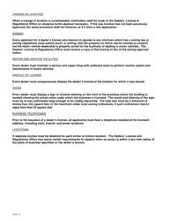 Application for Motor Vehicle Dealer&#039;s License - Rhode Island, Page 13