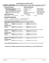 Form 165 General &amp; Mechanical Contractor&#039;s License - Initial Application - South Carolina, Page 5