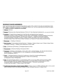 Form 180 General &amp; Mechanical Contractor&#039;s - Revision Application - South Carolina, Page 7