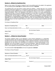 Form 135 Burglar and/or Fire Alarm Business License Revision Application - South Carolina, Page 6