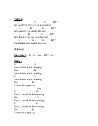 Jonathan Stockstill - You Give Me Joy (C) Chord Chart, Page 2