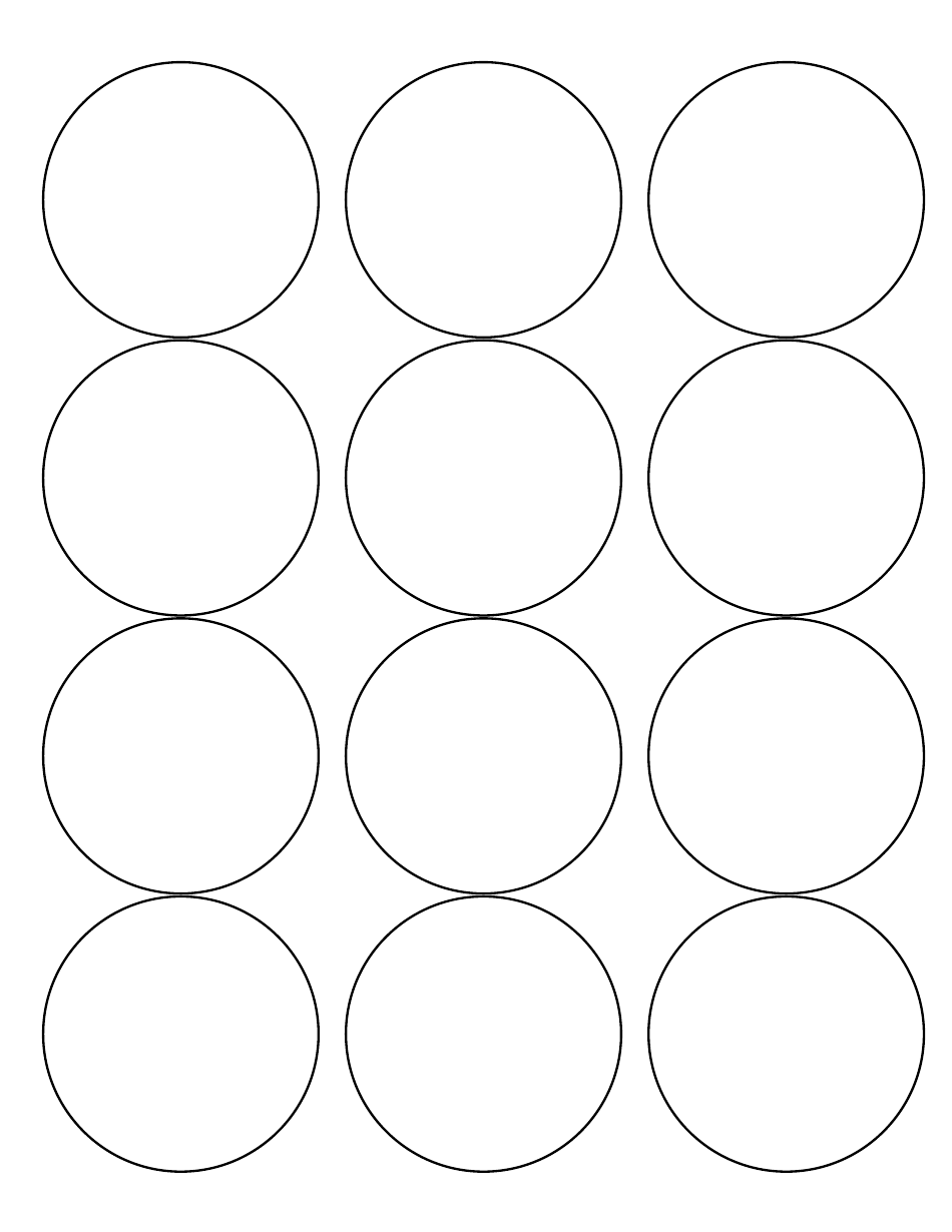 Avery Round Labels 2 Inch Template