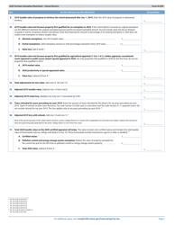 Form 50-859 Tax Rate Calculation Worksheet - School Districts Without Chapter 313 Agreements - Texas, Page 2