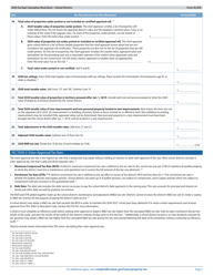 Form 50-859 Tax Rate Calculation Worksheet - School Districts Without Chapter 313 Agreements - Texas, Page 3