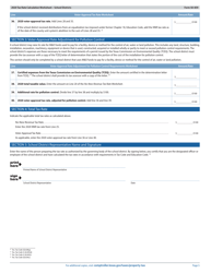 Form 50-859 Tax Rate Calculation Worksheet - School Districts Without Chapter 313 Agreements - Texas, Page 5