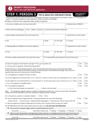 DHHS Form 3402 Presumptive Eligibility Application - South Carolina, Page 5