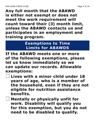 Form FAA-1530A-LP Abawd Participation and Referral Notice (Large Print) - Arizona, Page 4