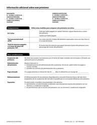 Formulario H-28(A) Mortgage Loan Transaction Loan Estimate (Spanish), Page 11