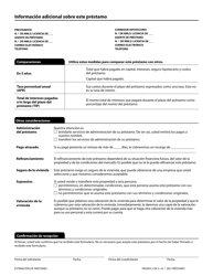 Formulario H-28(A) Mortgage Loan Transaction Loan Estimate (Spanish), Page 8