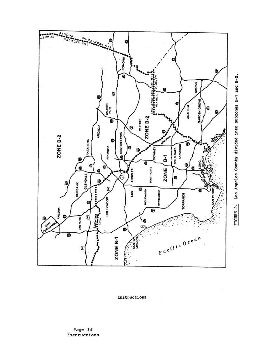 Instructions for California Earthquake Probable Maximum Loss Questionnaire - California, Page 14