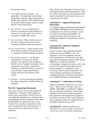 Instructions for Form DEEP-APP-006 License Transfer Form - Connecticut, Page 4