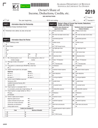 Form 65 Schedule K-1 Download Fillable PDF or Fill Online Owner's Share