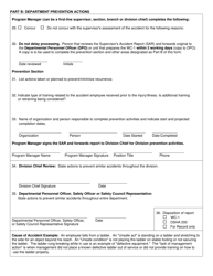 HRD Form 414 Supervisor&#039;s Accident Investigation - Hawaii, Page 2