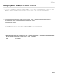 Form FR2081A Interagency Notice of Change in Bank Control, Page 10