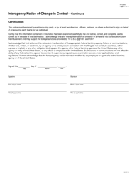 Form FR2081A Interagency Notice of Change in Bank Control, Page 11