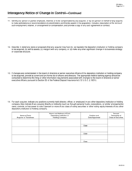 Form FR2081A Interagency Notice of Change in Bank Control, Page 9
