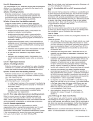 Instructions for Form ST-1-X, 003 Amended Sales and Use Tax and E911 Surcharge Return - Illinois, Page 4