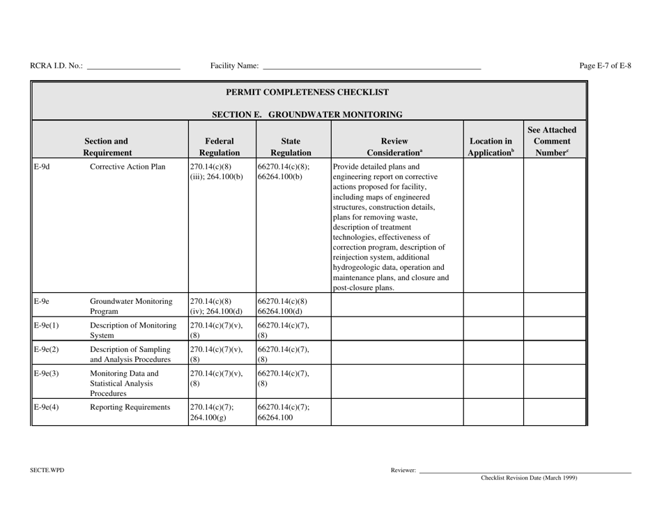 Part B Rcra Hazardous Waste Permit Application - California, Page 102