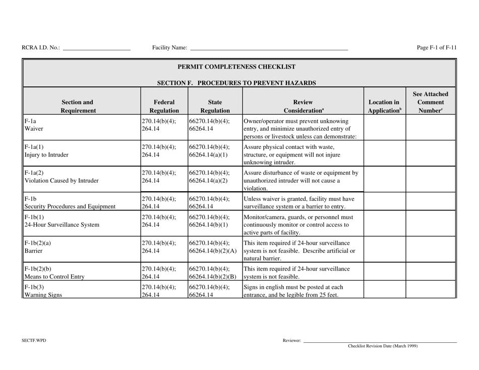 Part B Rcra Hazardous Waste Permit Application - California, Page 104
