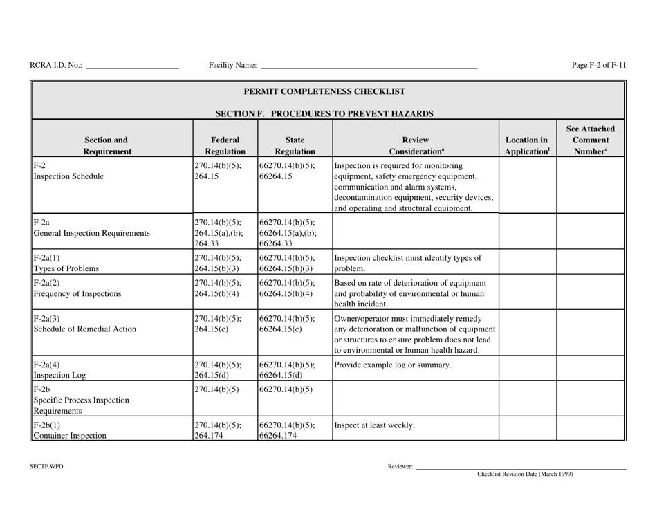 Part B Rcra Hazardous Waste Permit Application - California, Page 105