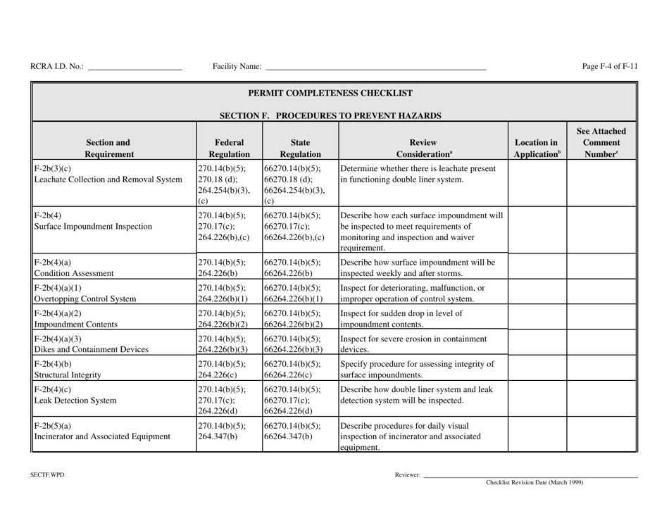 Part B Rcra Hazardous Waste Permit Application - California, Page 107