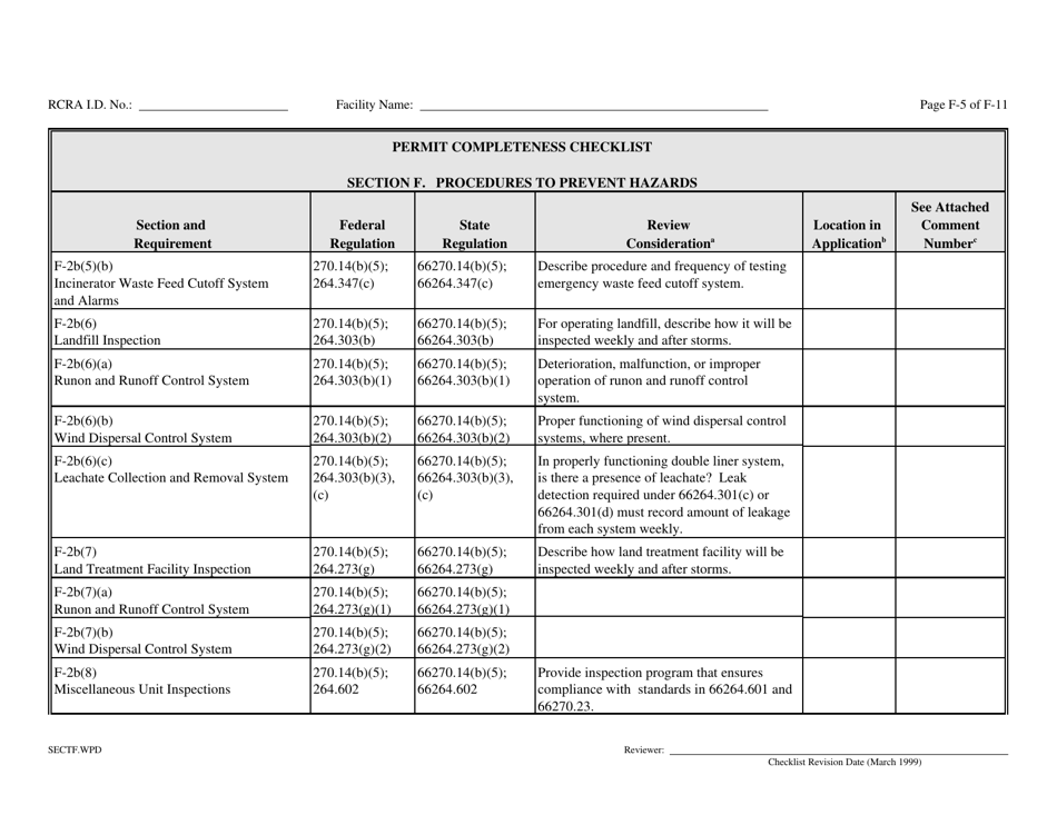 Part B Rcra Hazardous Waste Permit Application - California, Page 108
