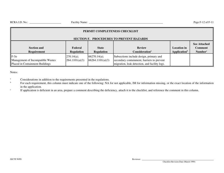 Part B Rcra Hazardous Waste Permit Application - California, Page 115