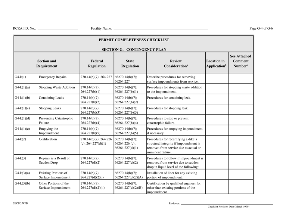 Part B Rcra Hazardous Waste Permit Application - California, Page 119