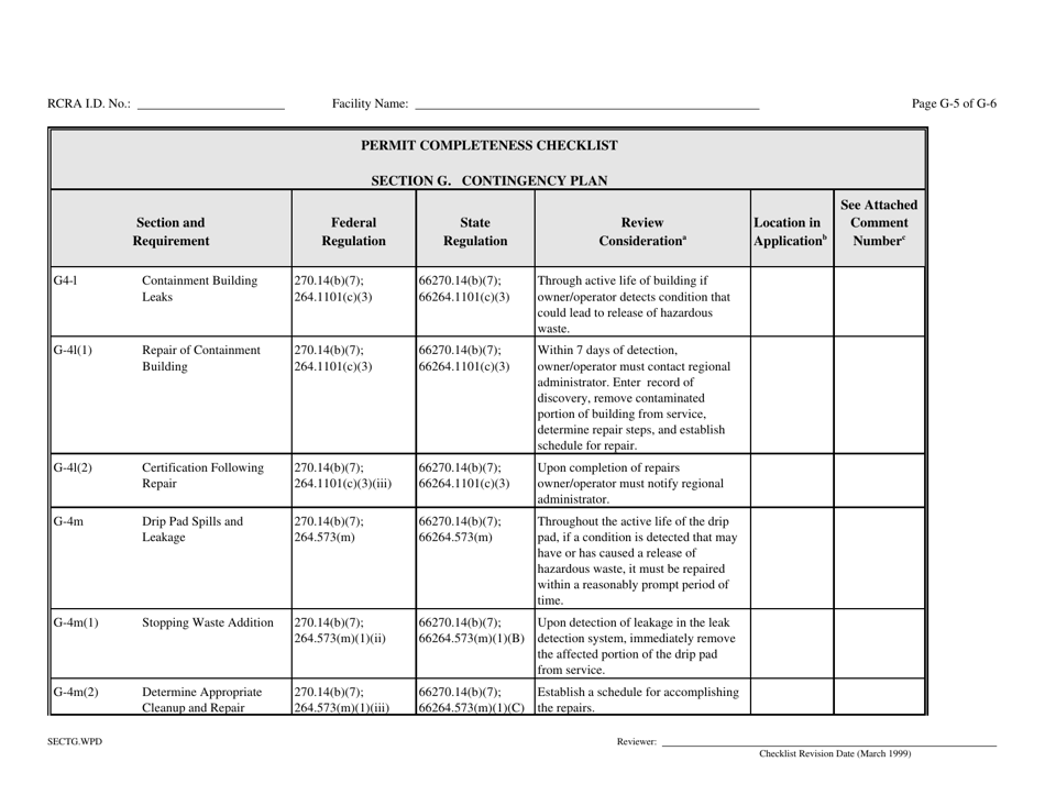 Part B Rcra Hazardous Waste Permit Application - California, Page 120