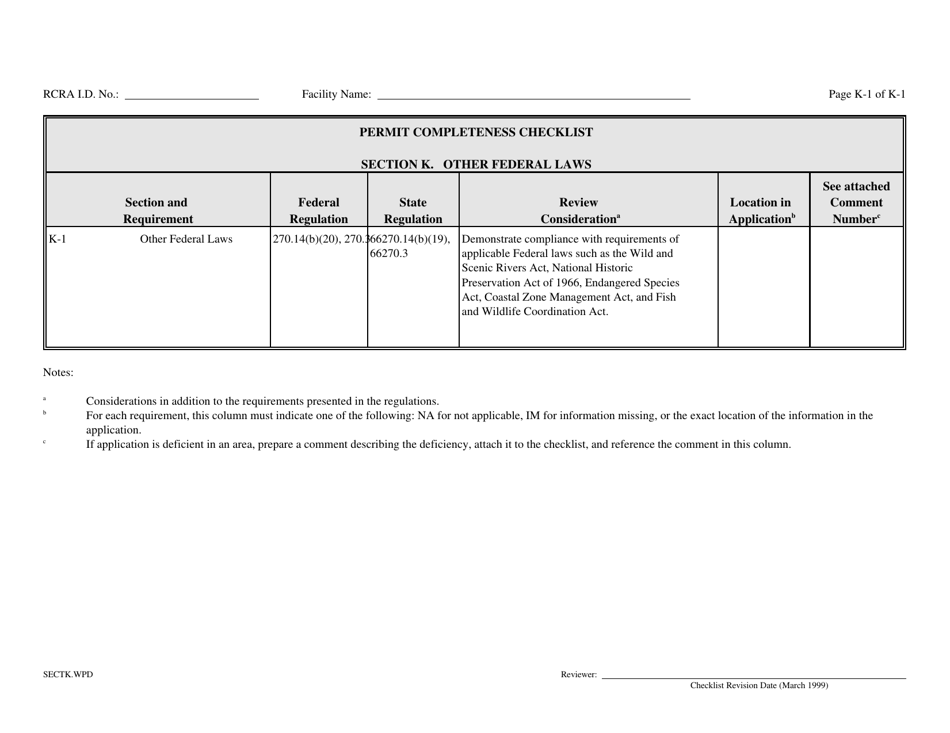 Part B Rcra Hazardous Waste Permit Application - California, Page 140