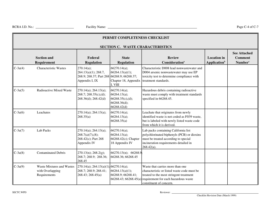 Part B Rcra Hazardous Waste Permit Application - California, Page 14