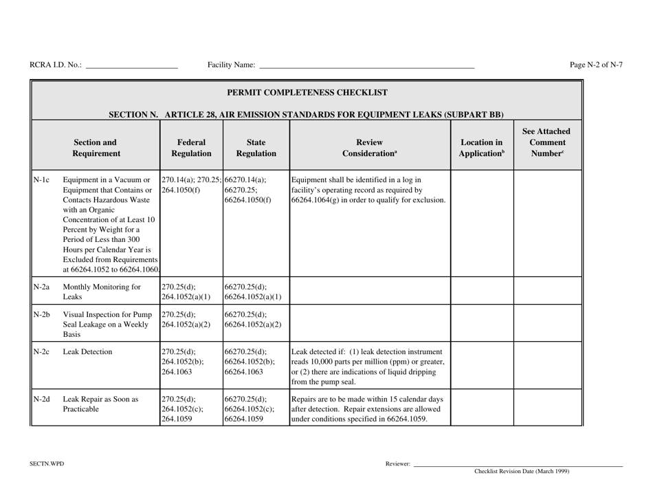 Part B Rcra Hazardous Waste Permit Application - California, Page 151