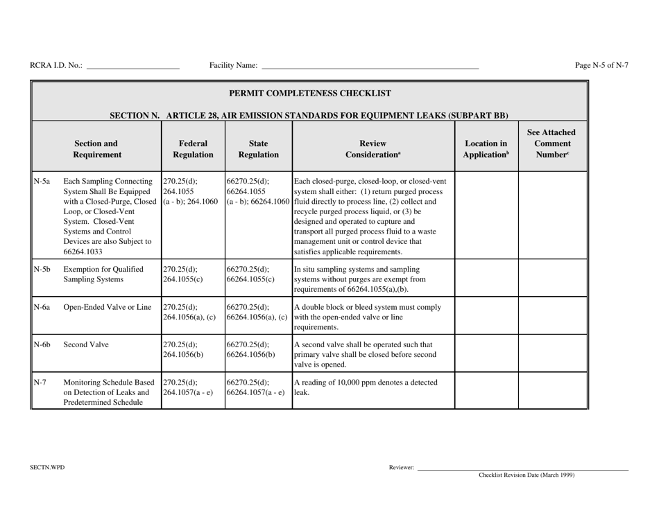 Part B Rcra Hazardous Waste Permit Application - California, Page 154