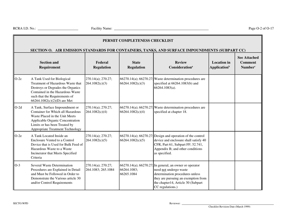 Part B Rcra Hazardous Waste Permit Application - California, Page 159