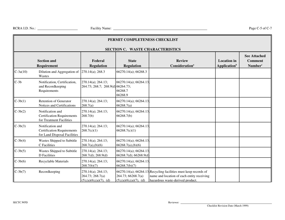 Part B Rcra Hazardous Waste Permit Application - California, Page 15