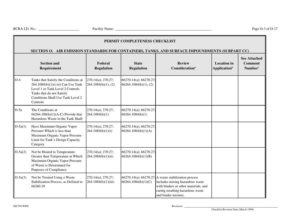 Part B Rcra Hazardous Waste Permit Application - California, Page 160