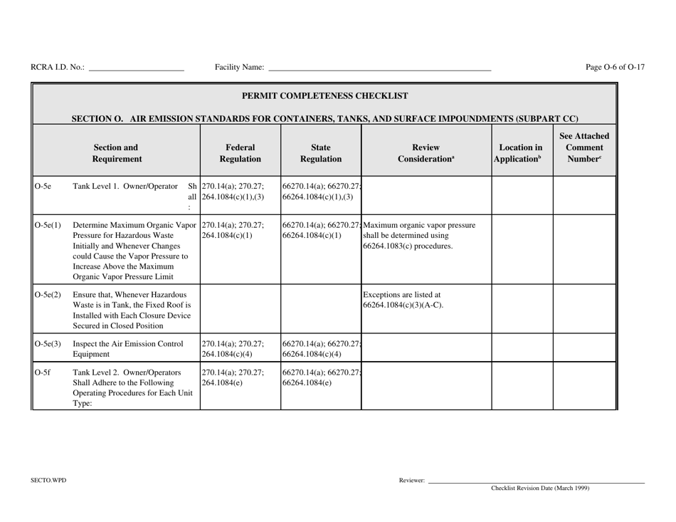 Part B Rcra Hazardous Waste Permit Application - California, Page 163