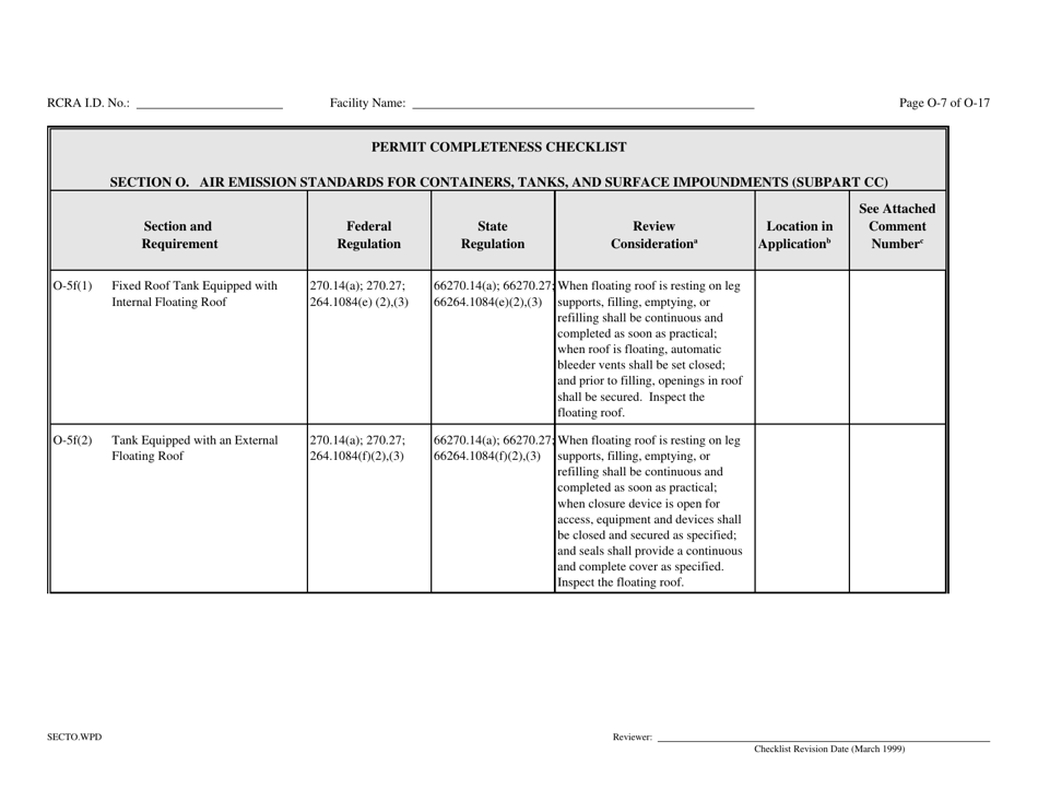 Part B Rcra Hazardous Waste Permit Application - California, Page 164