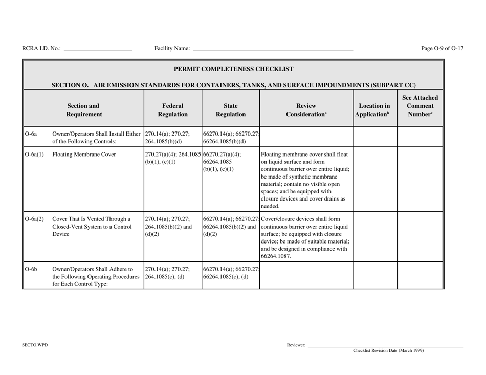 Part B Rcra Hazardous Waste Permit Application - California, Page 166