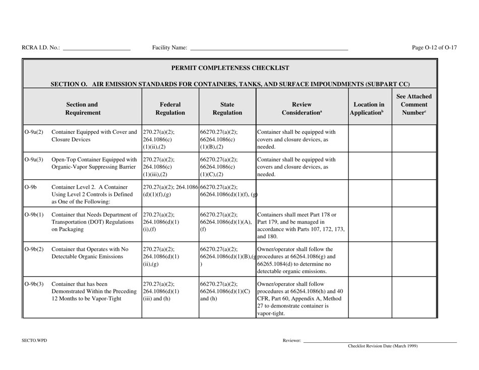 Part B Rcra Hazardous Waste Permit Application - California, Page 169