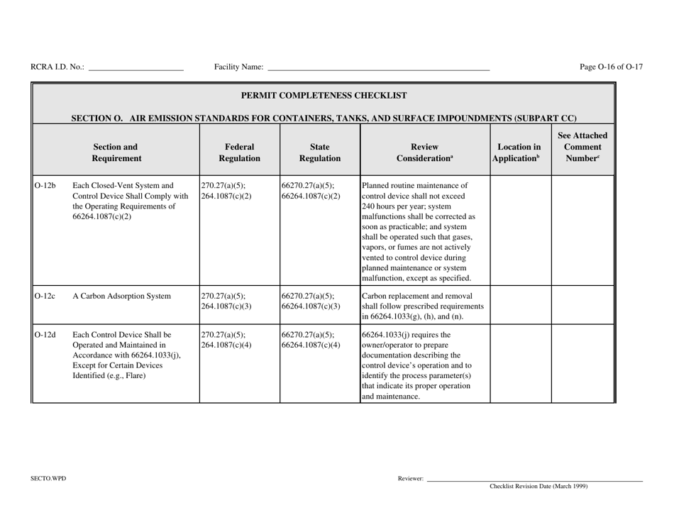 Part B Rcra Hazardous Waste Permit Application - California, Page 173