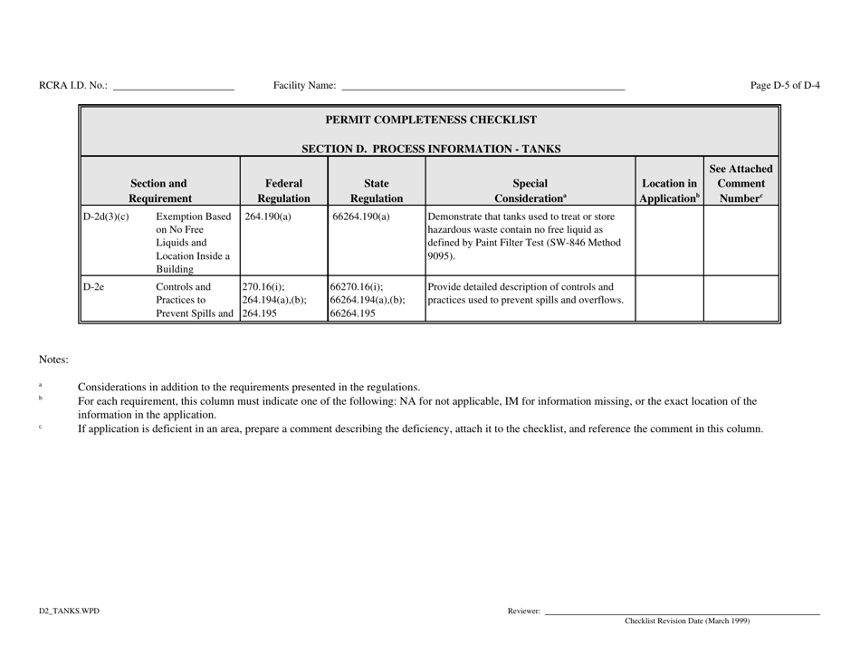 Part B Rcra Hazardous Waste Permit Application - California, Page 24
